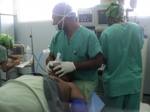 Anaesthetic training - Alotau